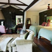 Twin cottage at Gibb's farm, a twin cottage with two beds and meant to be shared.