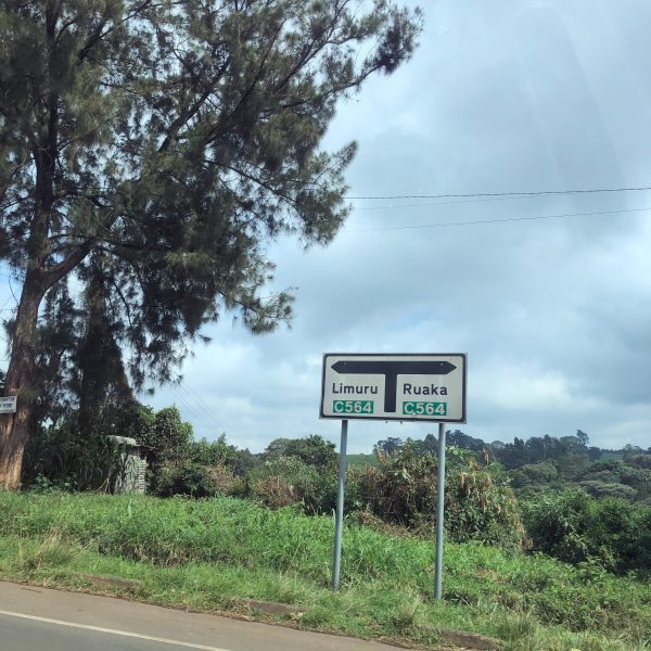 Sign post showing directions to two different locations